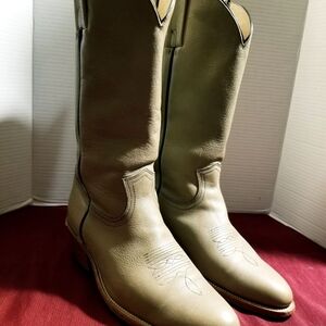 Frye Men's Light Brown Leather Western Boots 10D